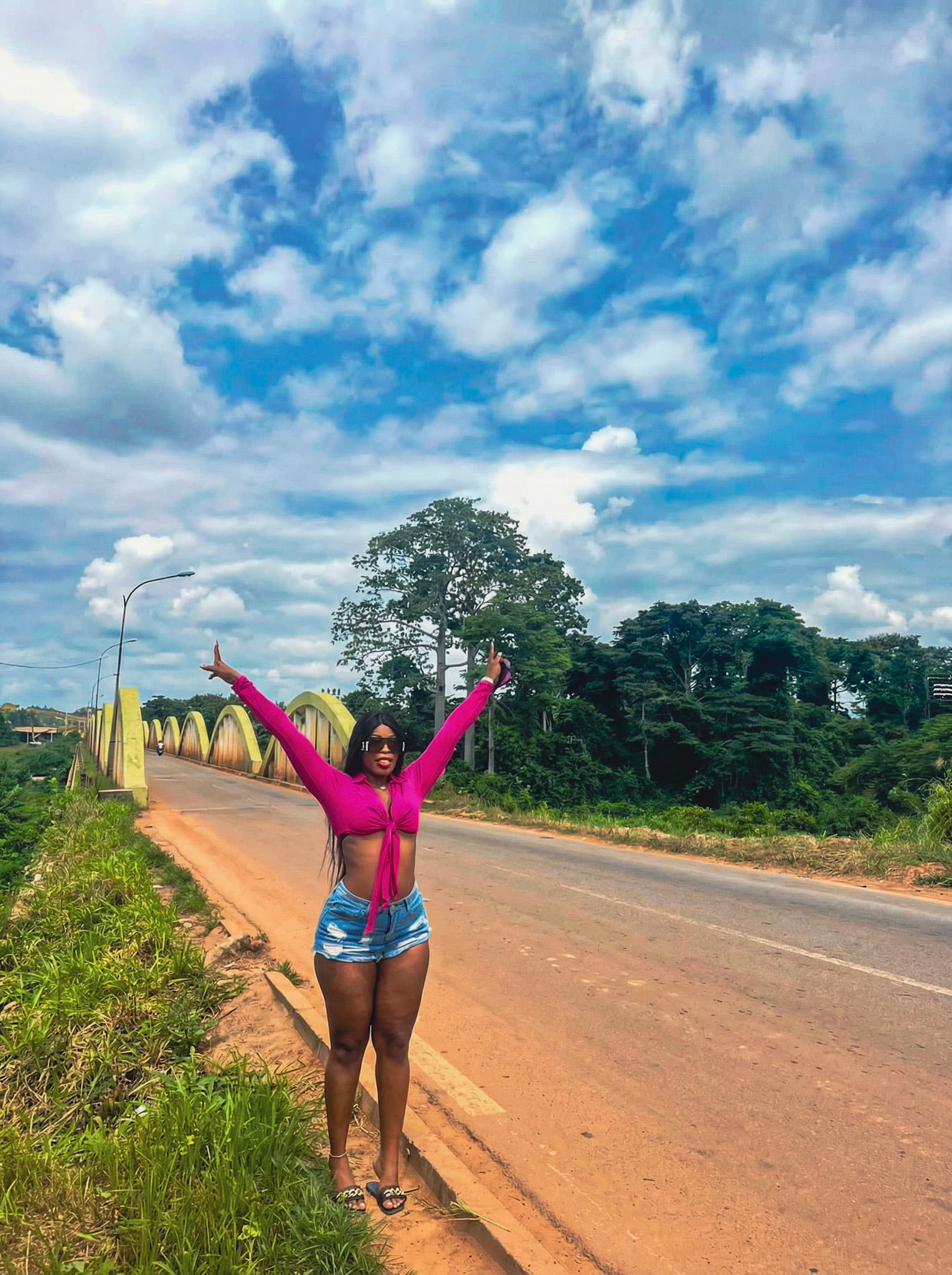 Visiteurs au domaine